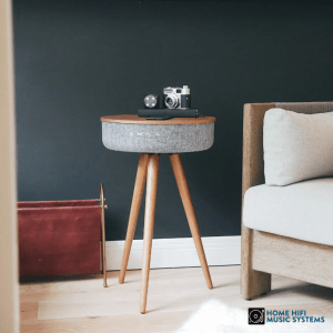 Steepletone TABBLUE 2.1 Bluetooth Music System AUX Playback Featuring True Wireless Stereo (Dark Wood)