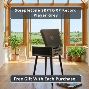 Steepletone SRP1R-XP Record Player Grey
