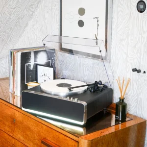 Steepletone Richmond All-in-One High-Quality Turntable Record Player with Audio-Technica Stylus & Bluetooth