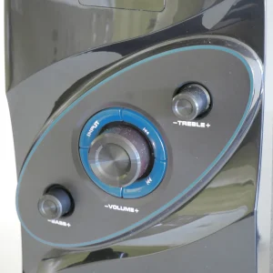 Steepletone Subsonic Powerful Subwoofer Three-Part System with Bluetooth and Remote Control