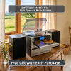 Steepletone Phoenix 6-in-1 High Powered Music System with Triple CD Player, Twin Cassette, MP3 Recording and Bluetooth Playback