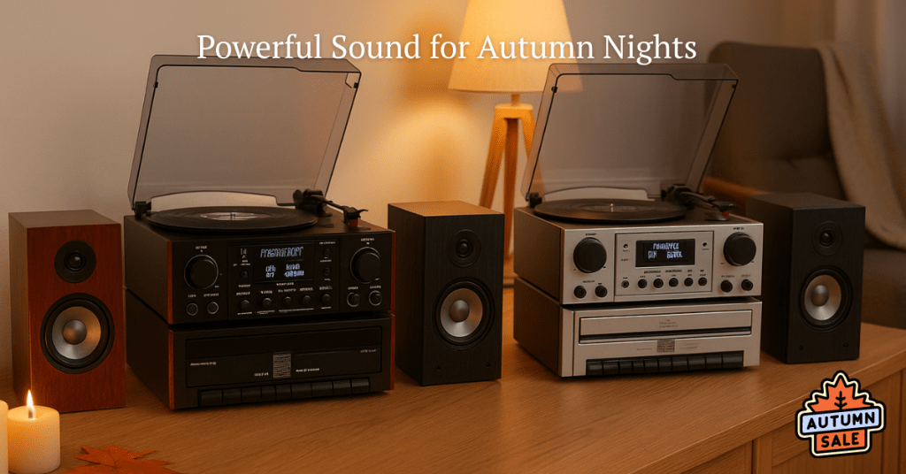 Steepletone Houston XP 6-in-1 Music System