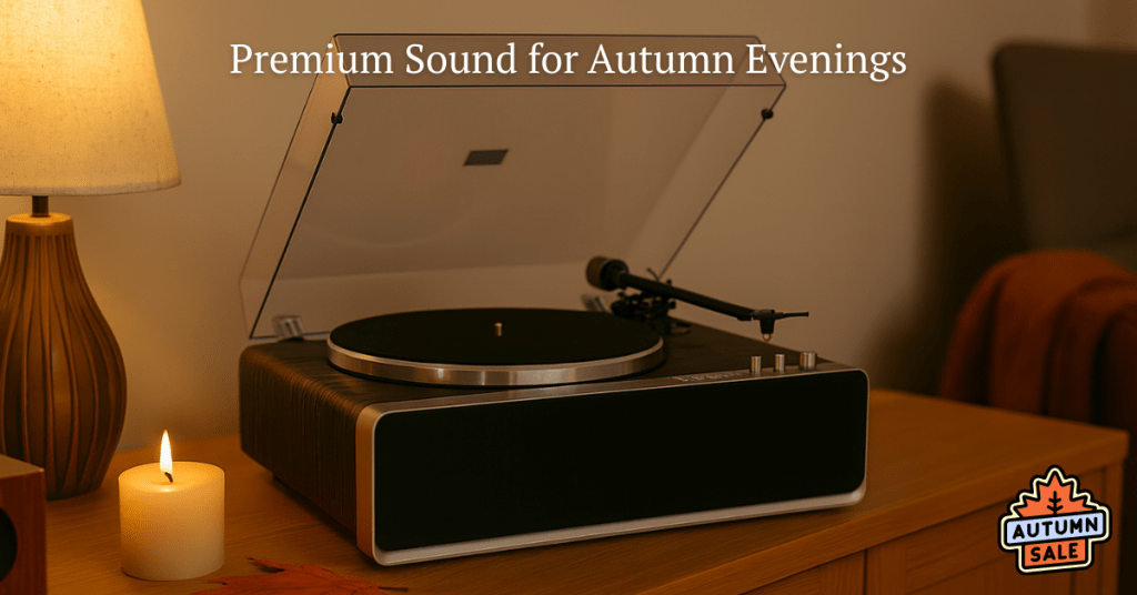 Steepletone Richmond All-in-One Turntable
