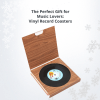 Vinyl Record Coasters – Fun & Practical Christmas Gift Set