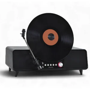 Steepletone Shoreditch vertical record player