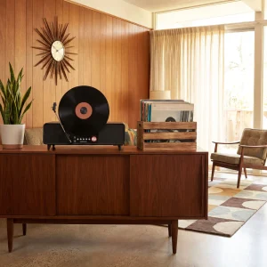 Steepletone Shoreditch Vertical Fully Automatic Bluetooth Record Player