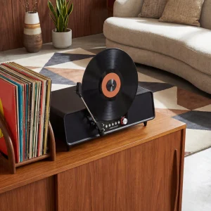 Steepletone Shoreditch Vertical Fully Automatic Bluetooth Record Player