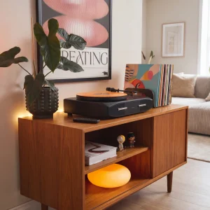 Steepletone Mayfair Fully Automatic Record Player with Built-In Speakers