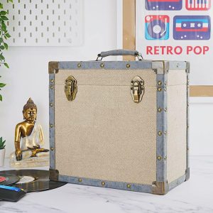 steepletone srb2 12 inch cream and grey carry case