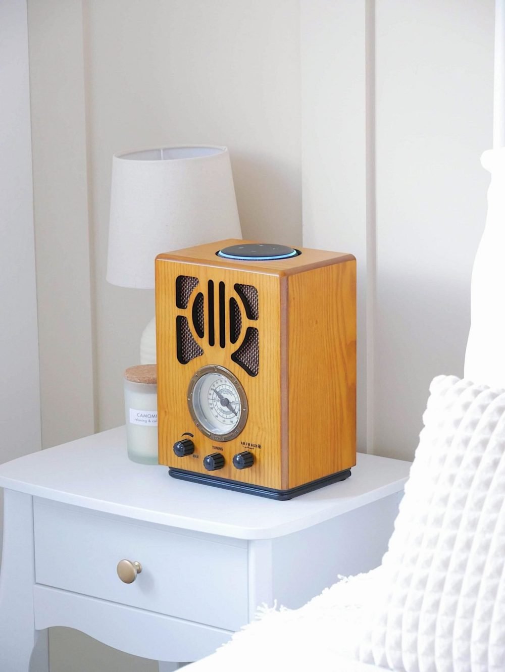 Steepletone NR880LXA MK2 Classic 1930'S Style MW-FM Radio with Amazon Alexa Voice Activation - Image 3