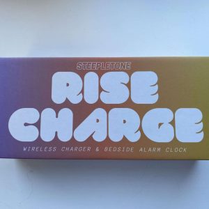 Steepletone Rise & Charge Wireless Bedside Alarm Clock & Phone Charger - Image 43