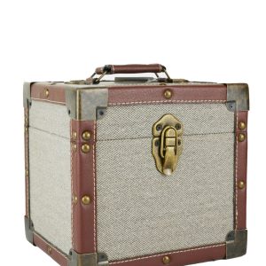 Steepletone SRB07SGL Vinyl Carry Case Grey Cloth