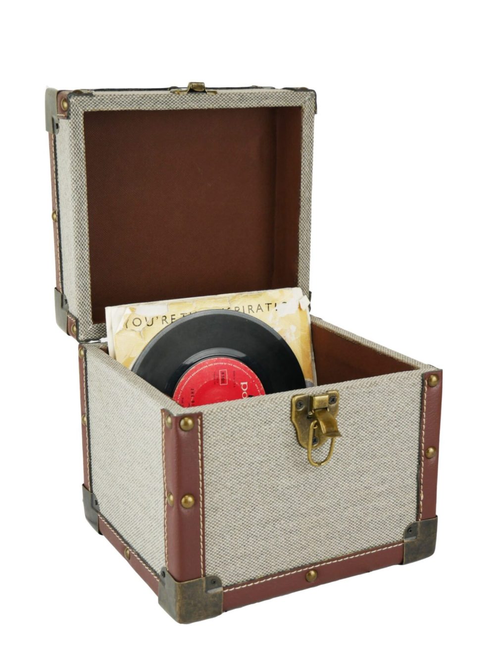 Steepletone SRB07SGL Vinyl Carry Case Grey Cloth