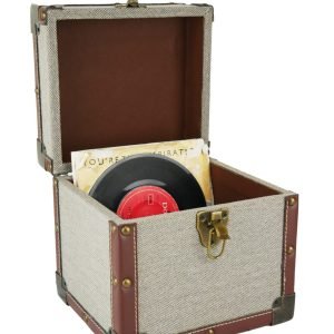 Steepletone SRB07SGL Vinyl Carry Case Grey Cloth