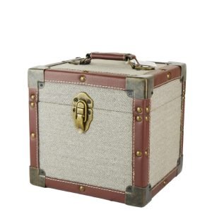 Steepletone SRB07SGL Vinyl Carry Case Grey Cloth