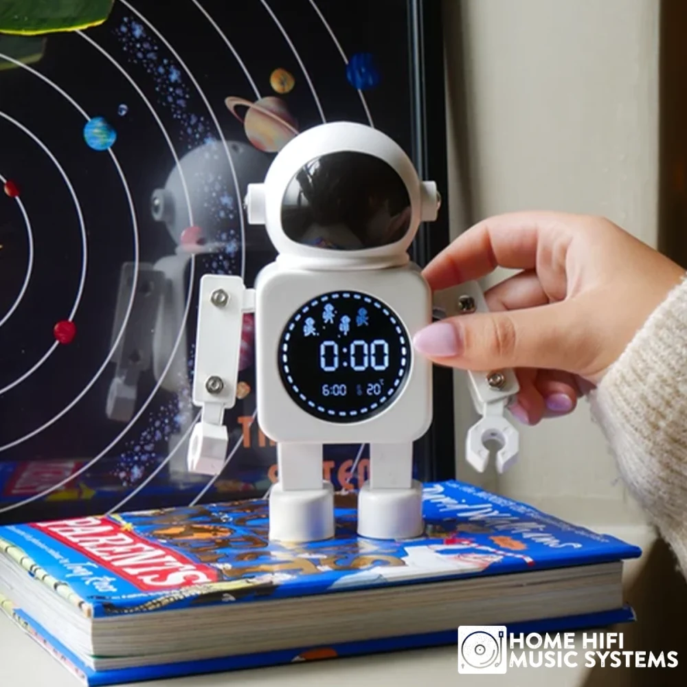 Steepletone Space Time Kids Bedside digital Alarm Clock