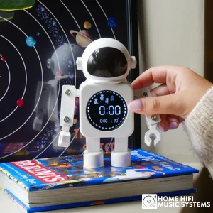 Steepletone Space Time Kids Bedside digital Alarm Clock