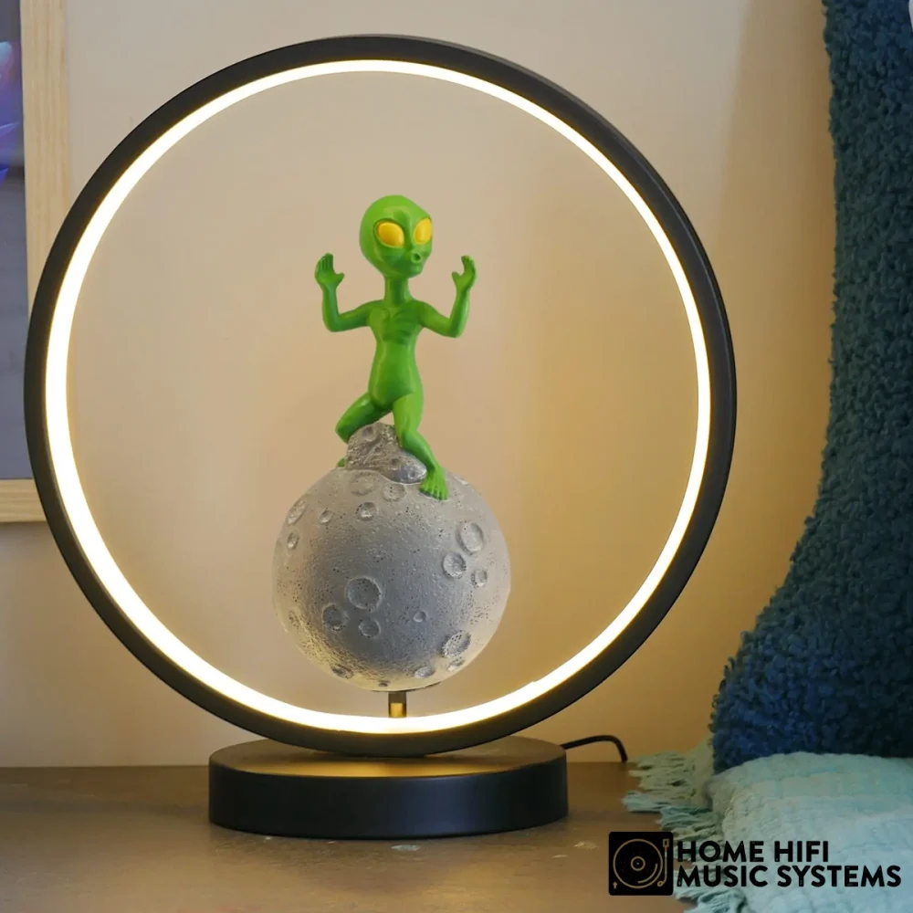 Steepletone Astro Alien Bedside Light with Warm Glow LED Ring Light