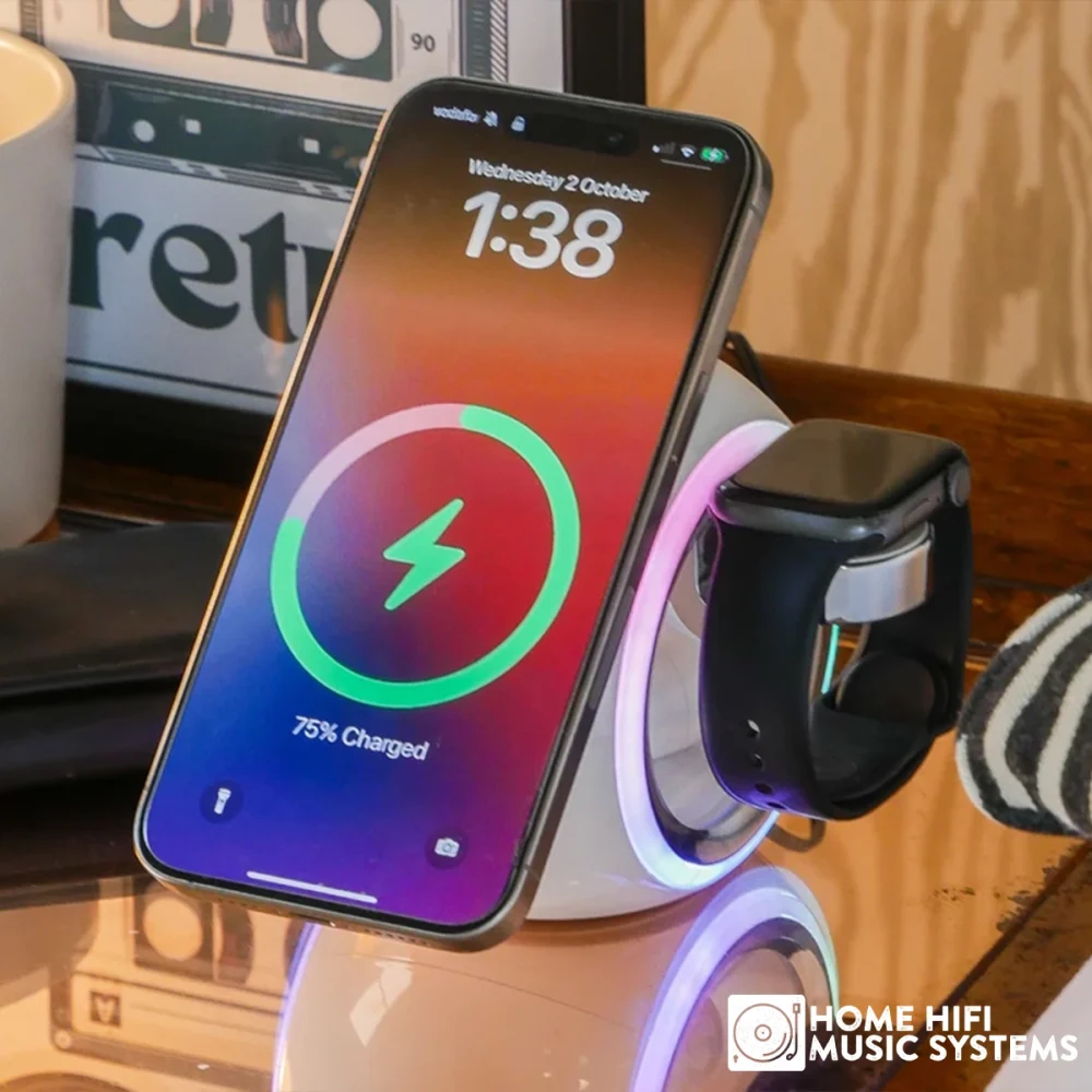 Steepletone Capsule 3 in 1 Wireless Apple Phone Charger