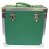 Steepletone SRB 2 12 Inch LP Vinyl Retro Style Record Storage Carry Case (Green)
