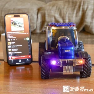 Steepletone Tractor Bluetooth Speaker FM Radio & Disco Flashing Headlights