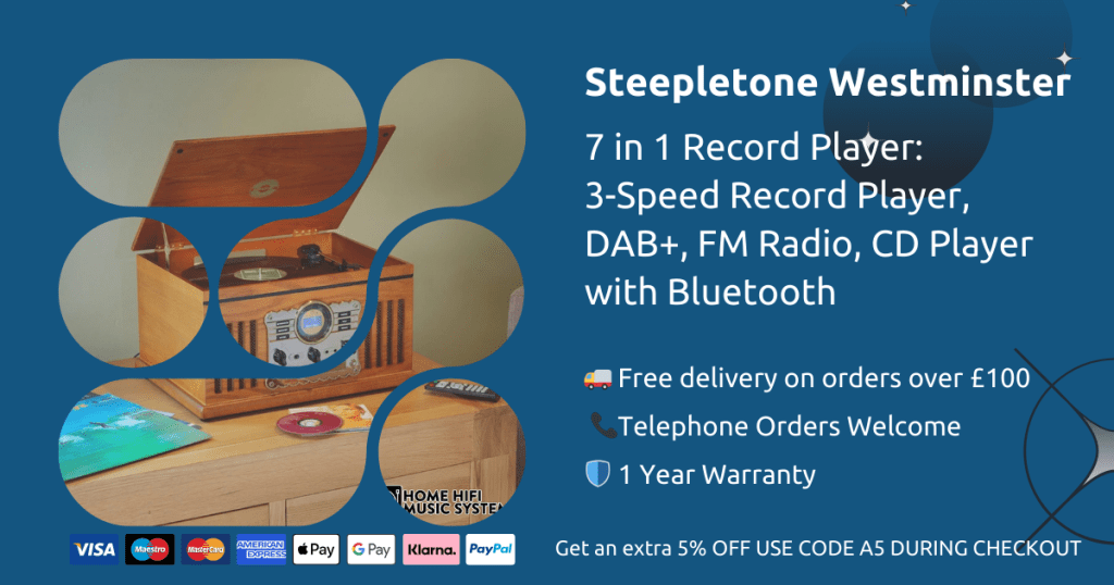 The Steepletone Westminster Music System Meta Title: