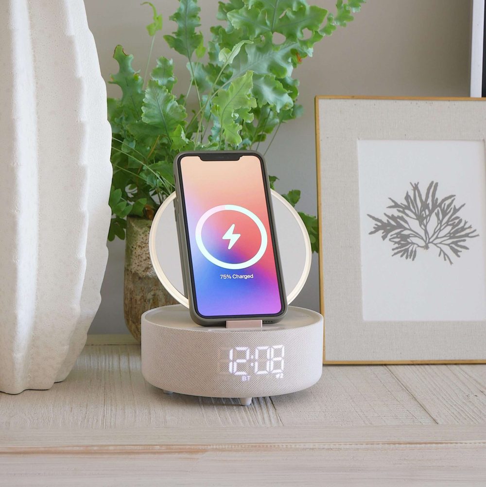 Steepletone Glow Mirror Bedside Alarm Clock - Image 20