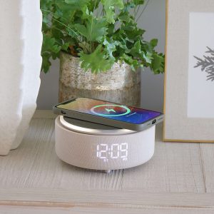 Steepletone Glow Mirror Bedside Alarm Clock - Image 12