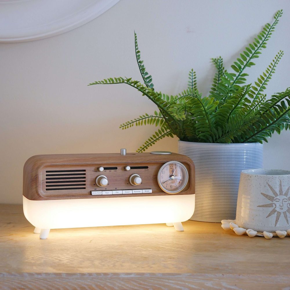 Steepletone Calm Alarm Clock - 7 Pre-Set Sleep Sounds with Built-in Bluetooth Speaker and Bedside Light - Image 7