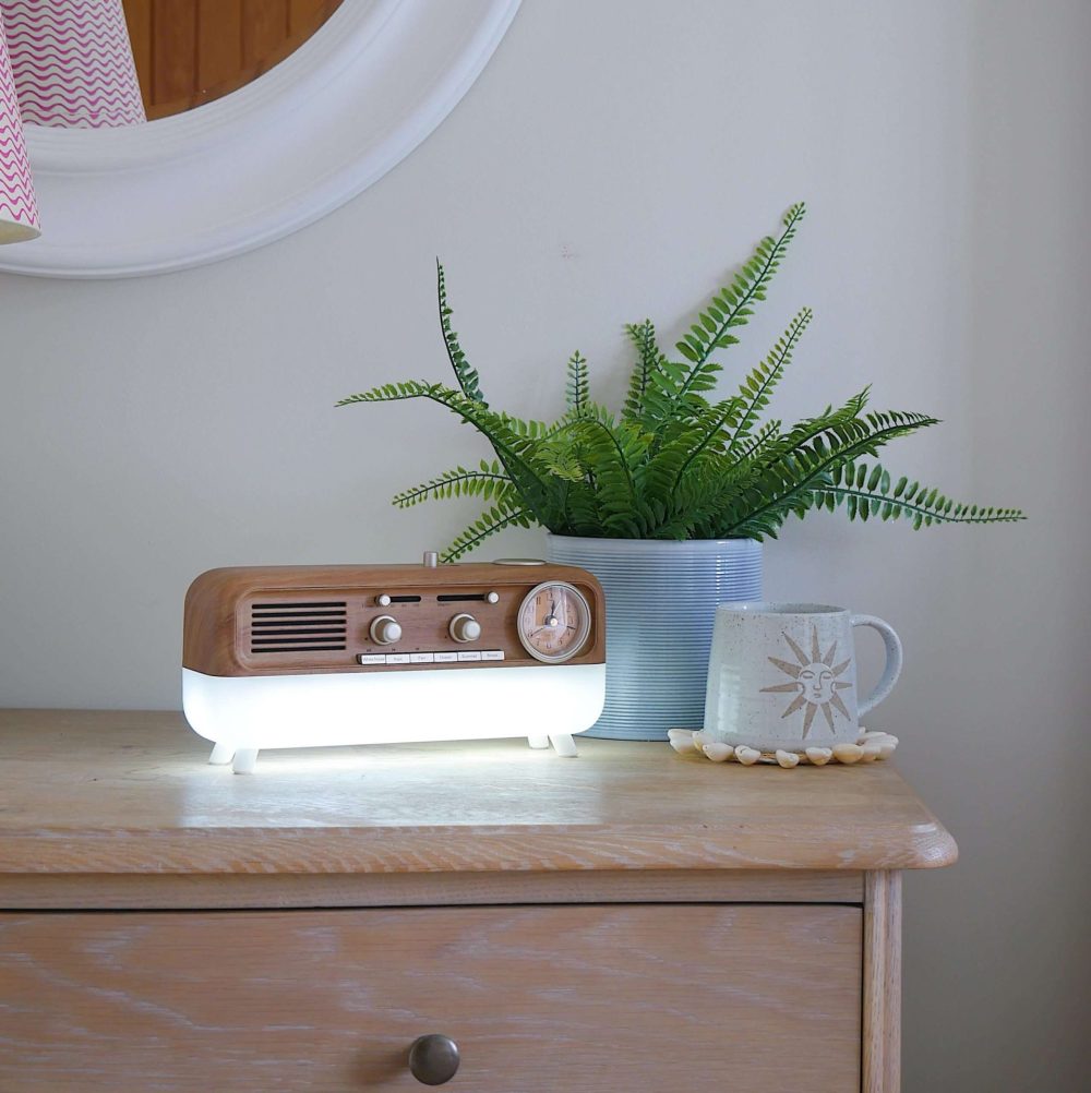 Steepletone Calm Alarm Clock - 7 Pre-Set Sleep Sounds with Built-in Bluetooth Speaker and Bedside Light - Image 10