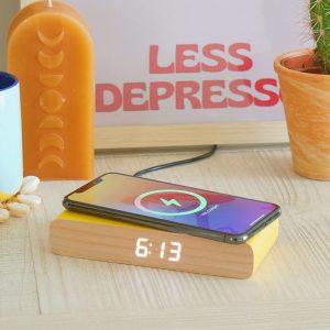 Steepletone Rise & Charge Wireless Bedside Alarm Clock & Phone Charger - Image 10