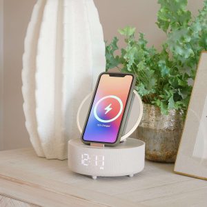 Steepletone Glow Mirror Bedside Alarm Clock - Image 17