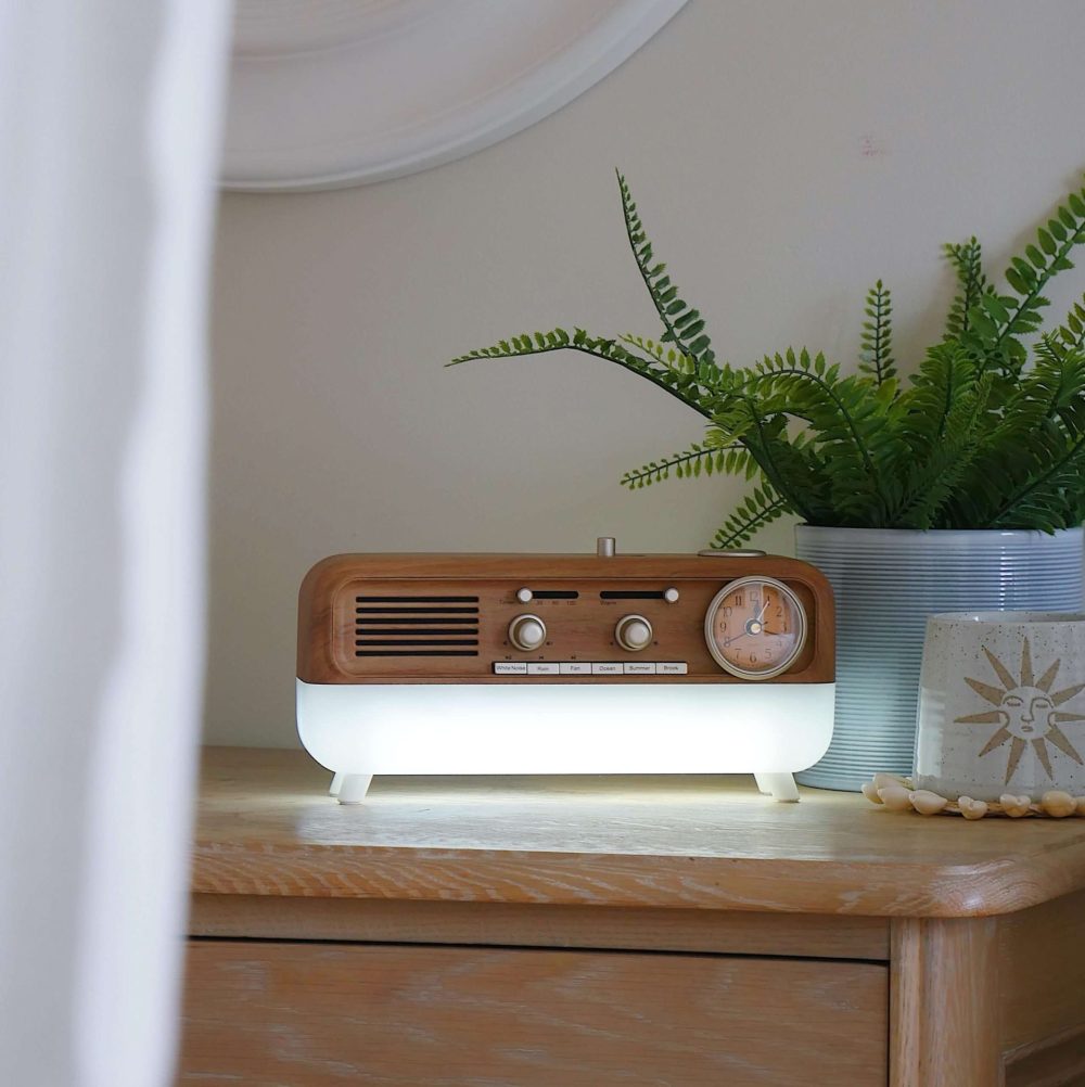 Steepletone Calm Alarm Clock - 7 Pre-Set Sleep Sounds with Built-in Bluetooth Speaker and Bedside Light - Image 14