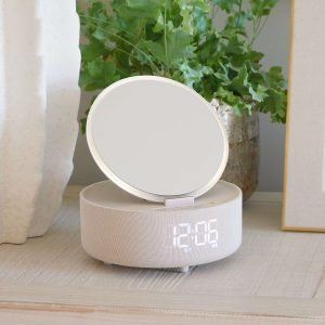 Steepletone Glow Mirror Bedside Alarm Clock - Image 9