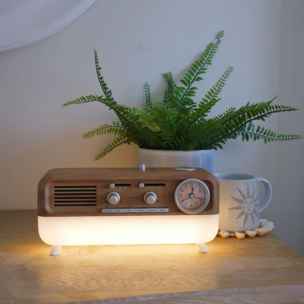 Steepletone Calm Alarm Clock - 7 Pre-Set Sleep Sounds with Built-in Bluetooth Speaker and Bedside Light - Image 16
