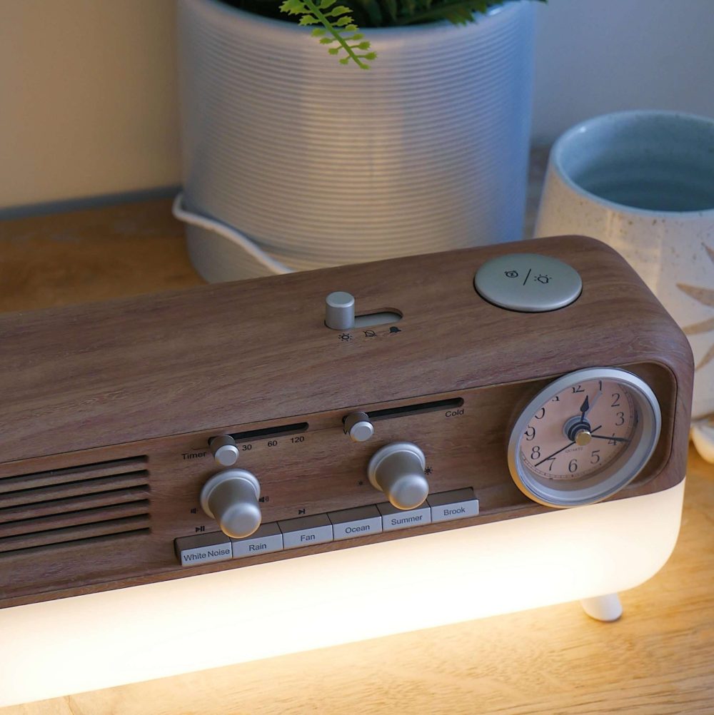 Steepletone Calm Alarm Clock - 7 Pre-Set Sleep Sounds with Built-in Bluetooth Speaker and Bedside Light - Image 17