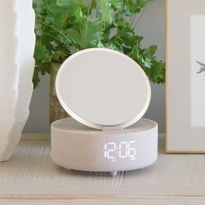 Steepletone Glow Mirror Bedside Alarm Clock - Image 7