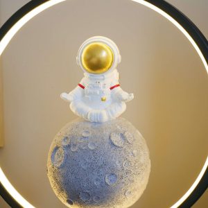Steepletone Astro Chill Bedside Light - Ultra Cool Astronaut figurine with Warm Glow LED Ring Light - Image 6