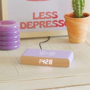 Steepletone Rise & Charge Wireless Bedside Alarm Clock & Phone Charger - Image 24