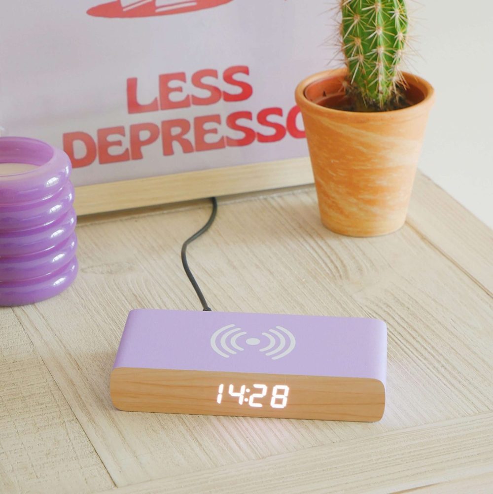 Steepletone Rise & Charge Wireless Bedside Alarm Clock & Phone Charger - Image 12