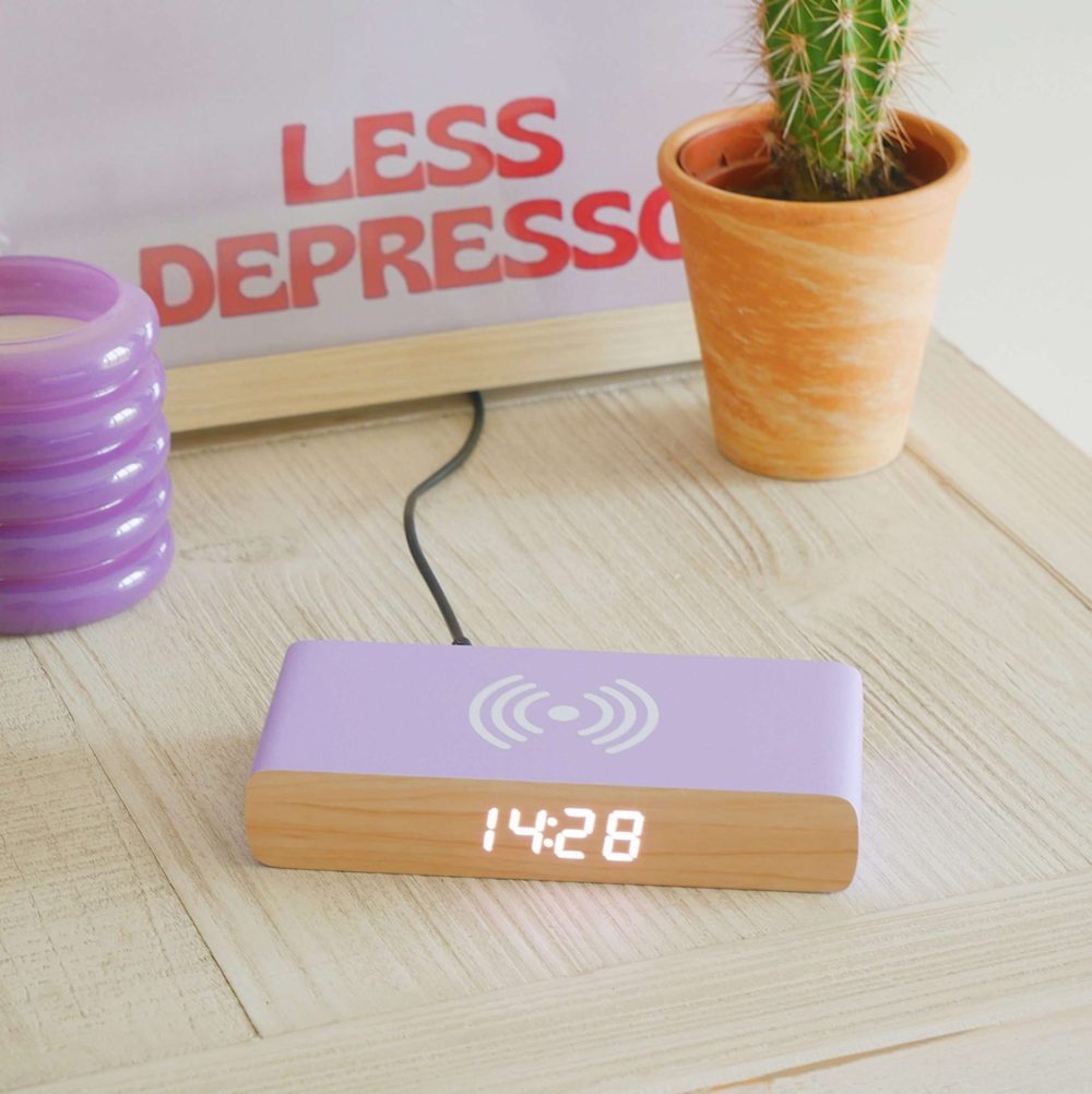 Steepletone Rise & Charge Wireless Bedside Alarm Clock & Phone Charger - Image 14