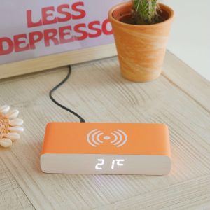 Steepletone Rise & Charge Wireless Bedside Alarm Clock & Phone Charger - Image 38