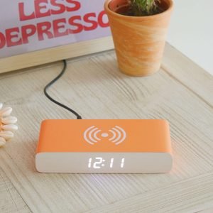 Steepletone Rise & Charge Wireless Bedside Alarm Clock & Phone Charger - Image 37
